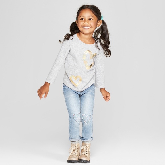 Cat & Jack Shirts & Tops Nwt Cat Jack Long Sleeve Top Size 2mo